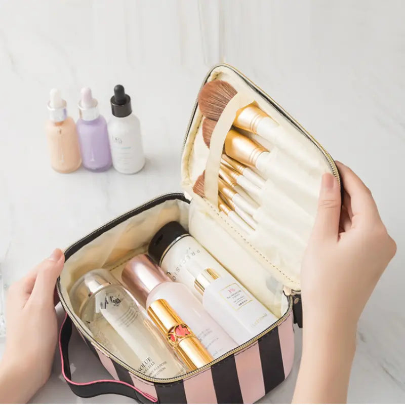 Large Capacity Waterproof Portable Makeup Bag for Travel