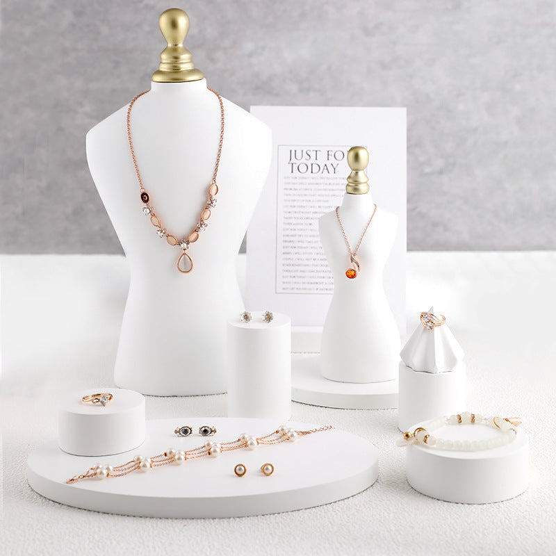 Jewelry Display Stand for Necklaces, Rings, and Earrings