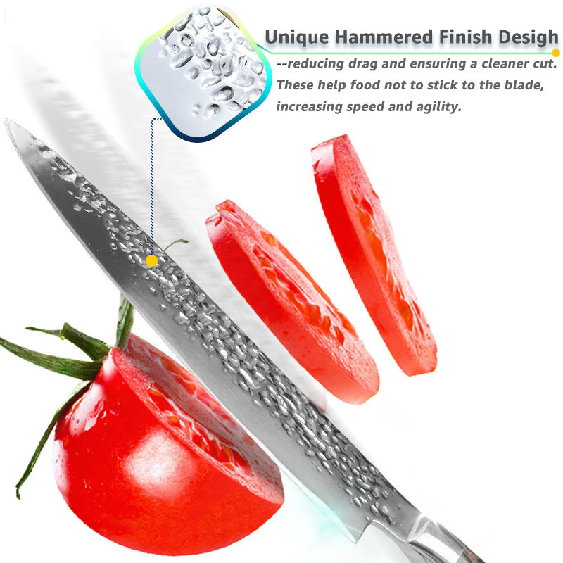 8-Inch Damascus Steel Chef Knife for Sushi & Slicing