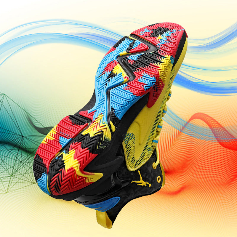 And1 James Basketball Shoes for Teens - High Top Style