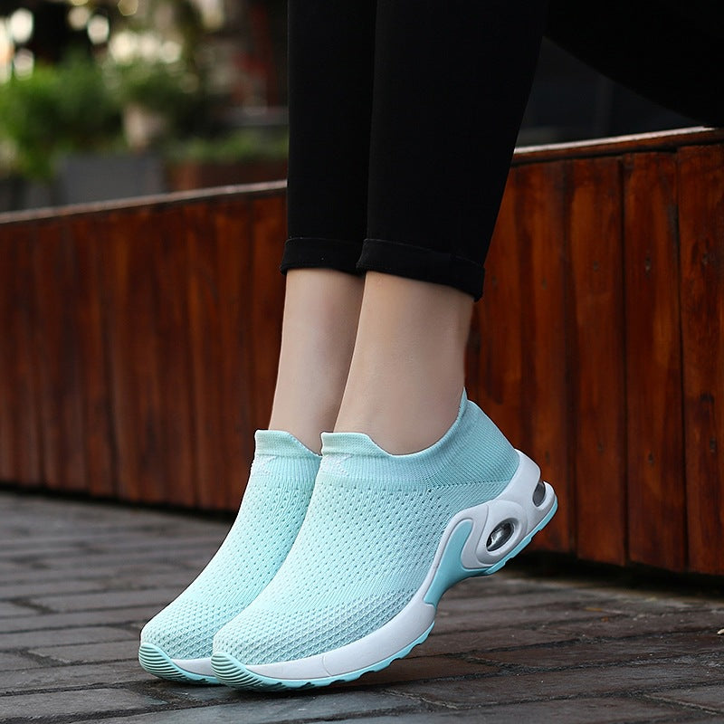 Women's Breathable Athletic Sneakers with Air Cushion