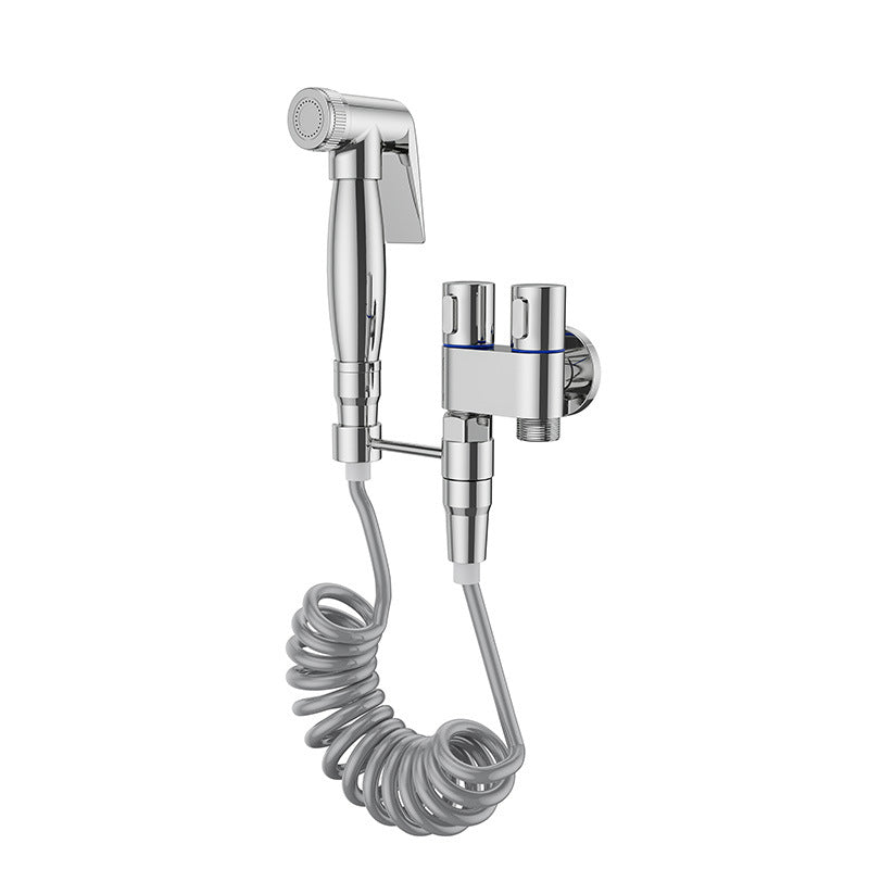 High Pressure Toilet Spray Gun Set with Brass Valve
