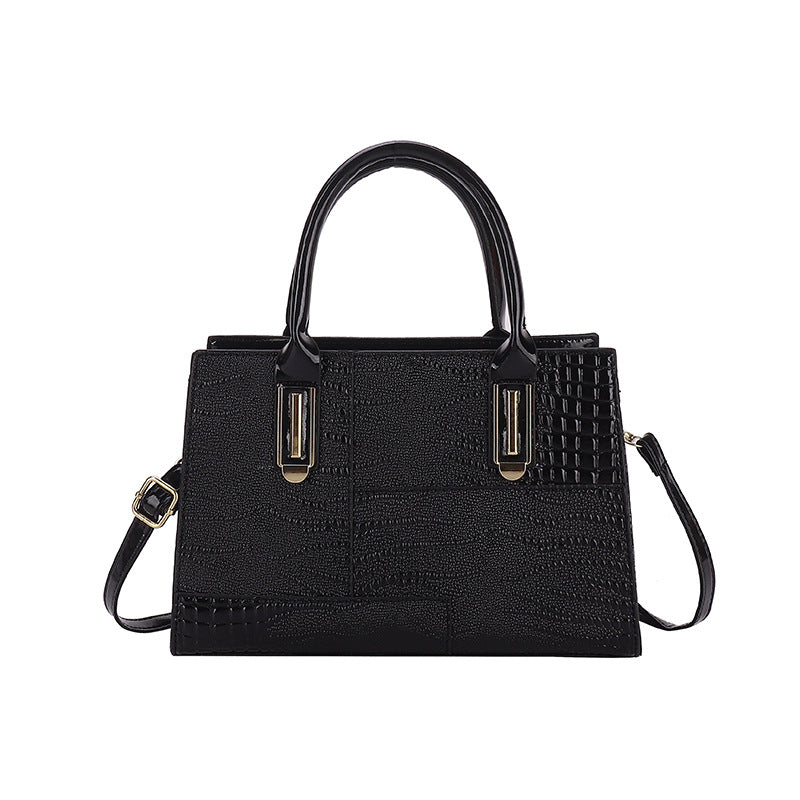 Fashionable Women's Crocodile Pattern Crossbody Bags