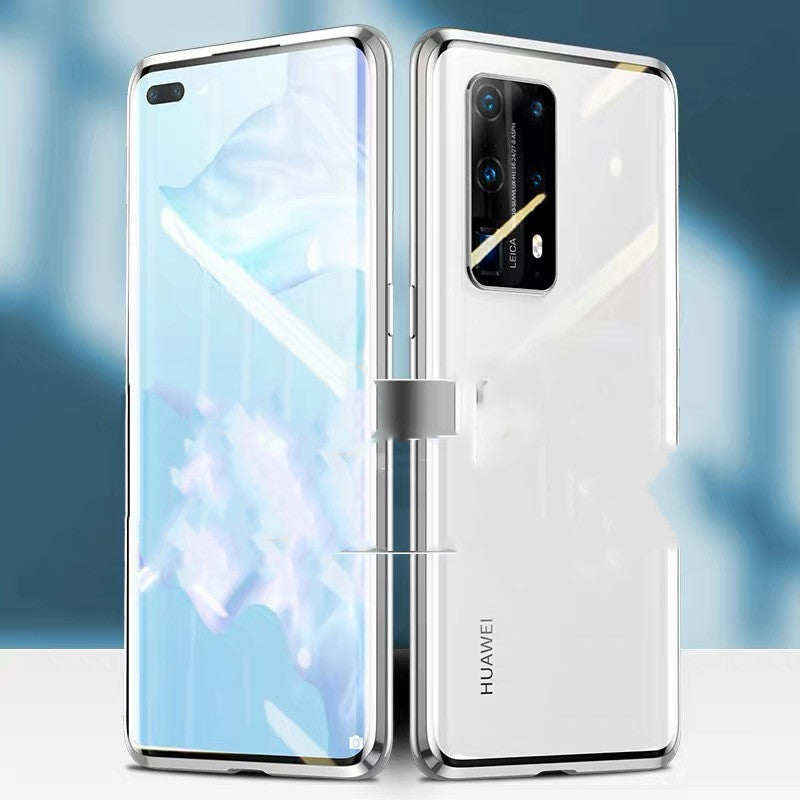 Huawei P40 Magnetic Case with Full Protection and Metal Frame