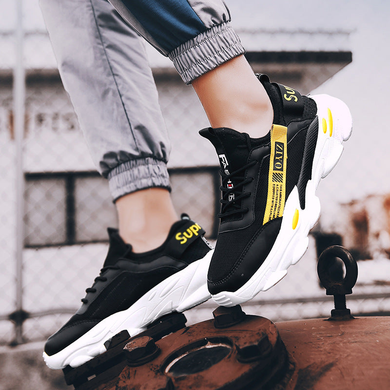 Men's Breathable Mesh Sports Shoes - Dad Sneakers