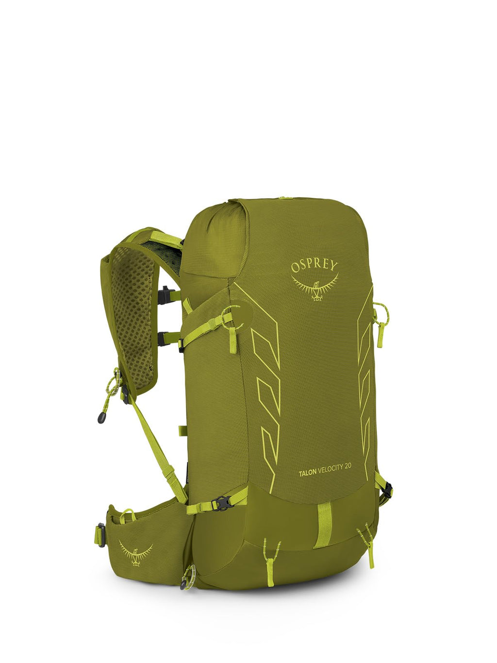 Osprey Talon Velocity 20L Mens Hiking Backpack Matcha Green/Lemongrass L/XL