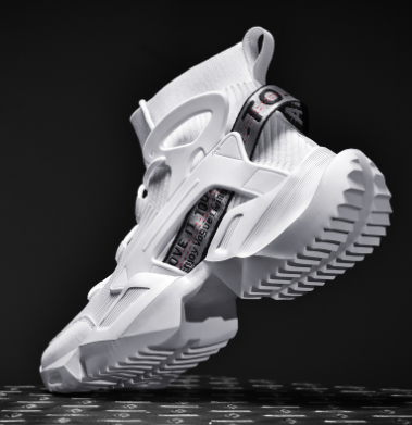 Men's High-Top Breathable Knitted Sock Sneakers