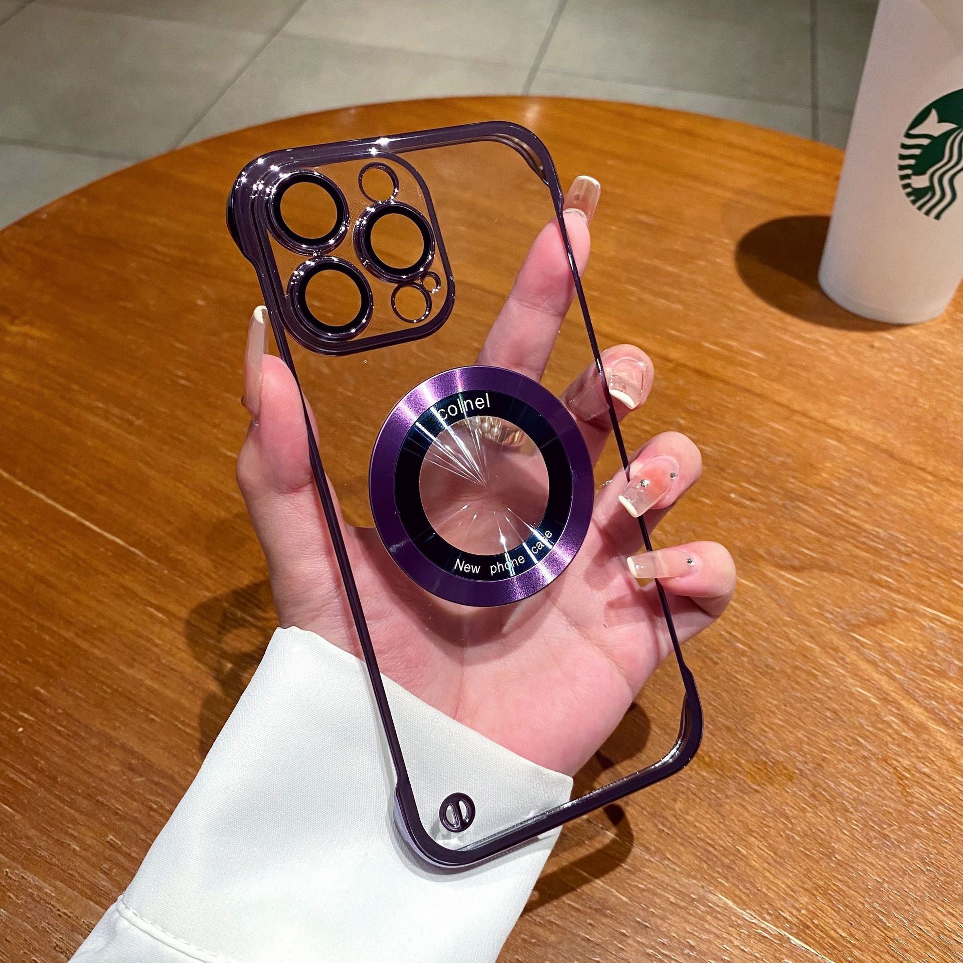 Magnetic Lens Phone Case for iPhone 12/13/15