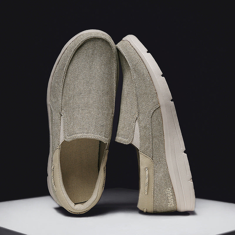 2023 Spring Summer Men's Casual Canvas Slip-On Shoes