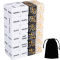 48 Pieces Abilities Keywords Counter Dice Plus One MTG Dice Counters Creature Stats Buff Tokens Dice Set for Magic The Gathering MTG TCG Card Games Accessories