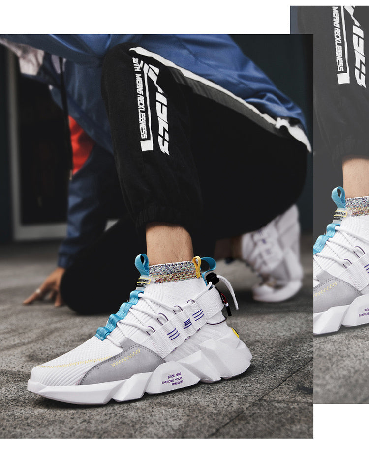 Men's High-Top Sock Sneakers - Stylish Summer 2020
