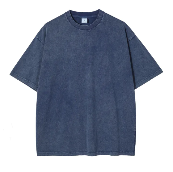 Batik Crew Neck Cotton T-Shirt