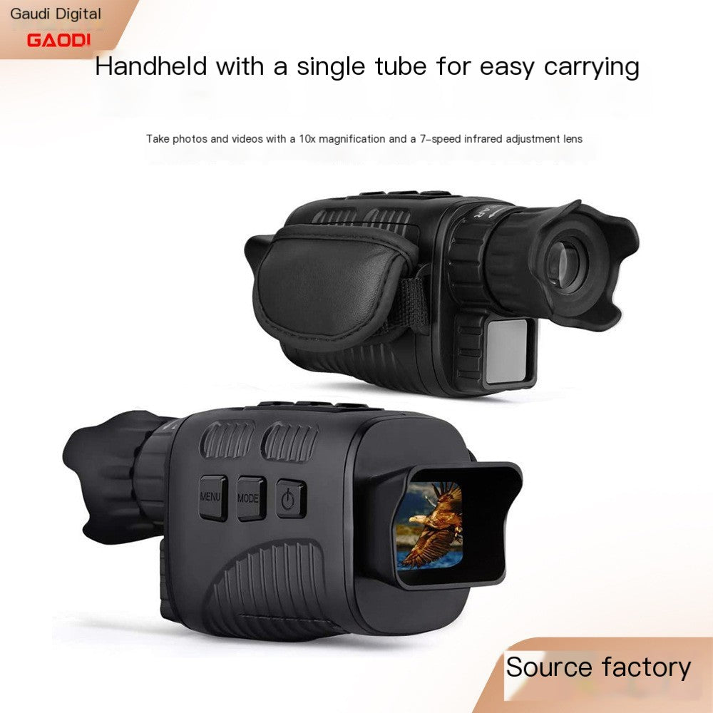 Portable Dual-Use Infrared Night Vision Monocular