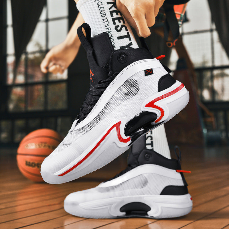 AJ36 Men's High-Top Basketball Shoes for Sports and Leisure
