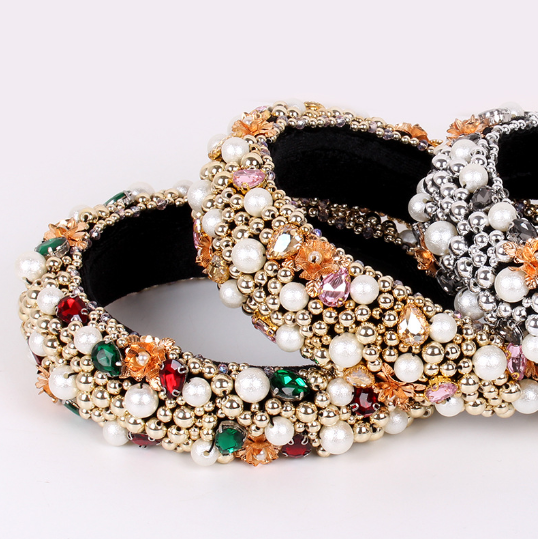 European American Fashion Baroque Headband