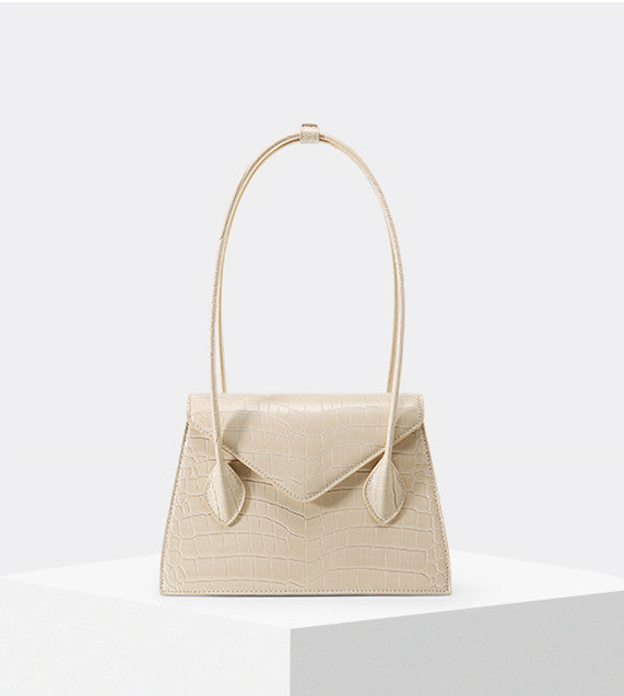 Toutou2020 Designer Crocodile Pattern Shoulder Bag