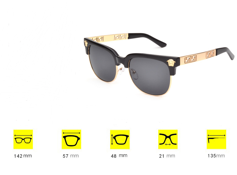 Sunglasses with Hollow Design - Stylish and Trendy