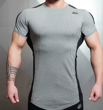 Men's Quick-Dry Outdoor Training T-Shirt (Solid Color)
