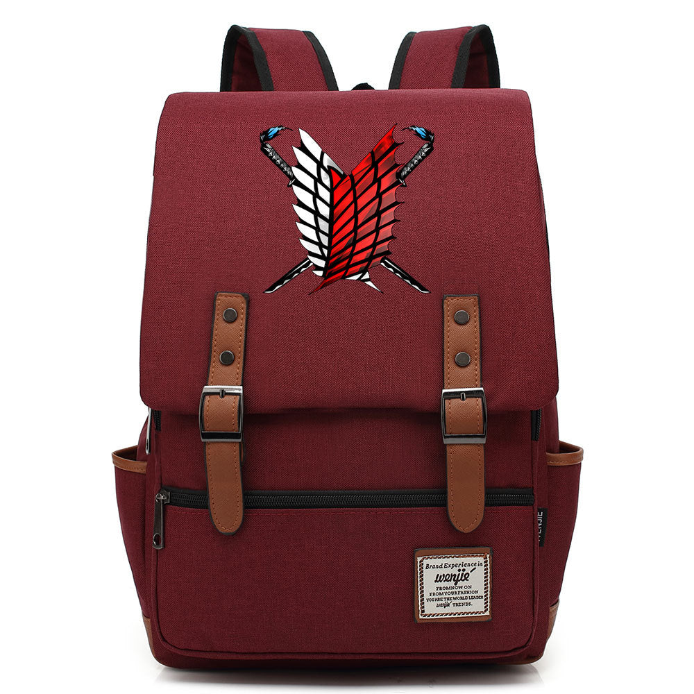 Attack on Titan Casual Backpack for Teens (Unisex)