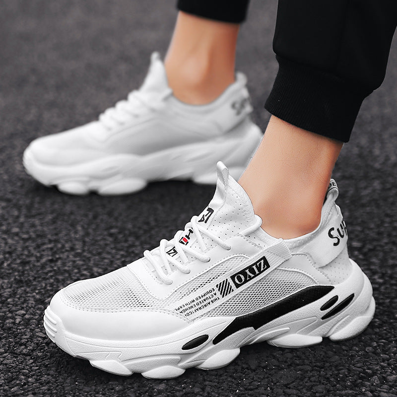 Men's Breathable Mesh Sports Shoes - Dad Sneakers