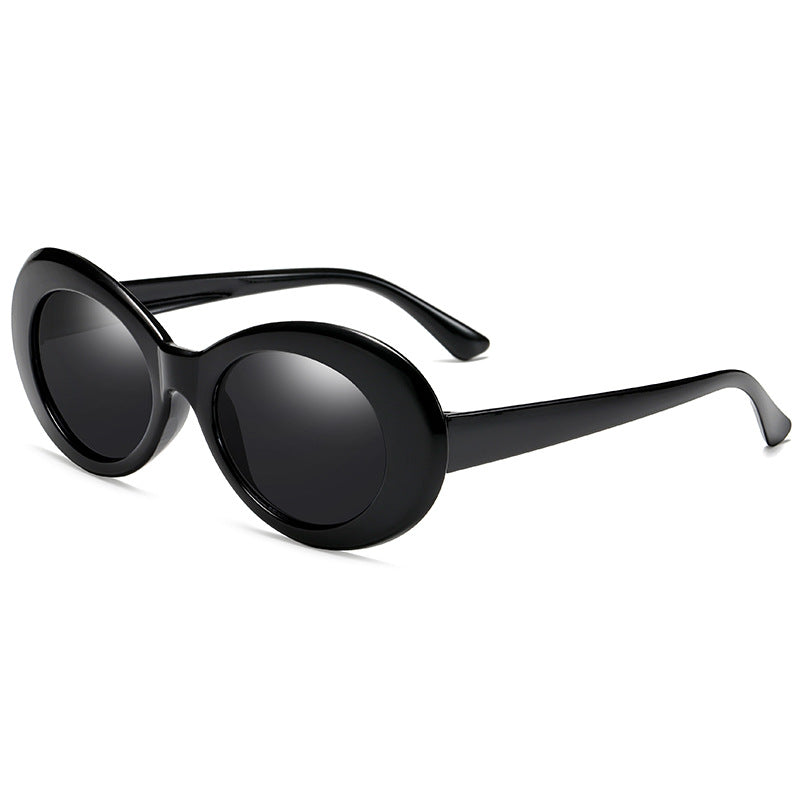 Retro Oval Round Sunglasses for Men and Women