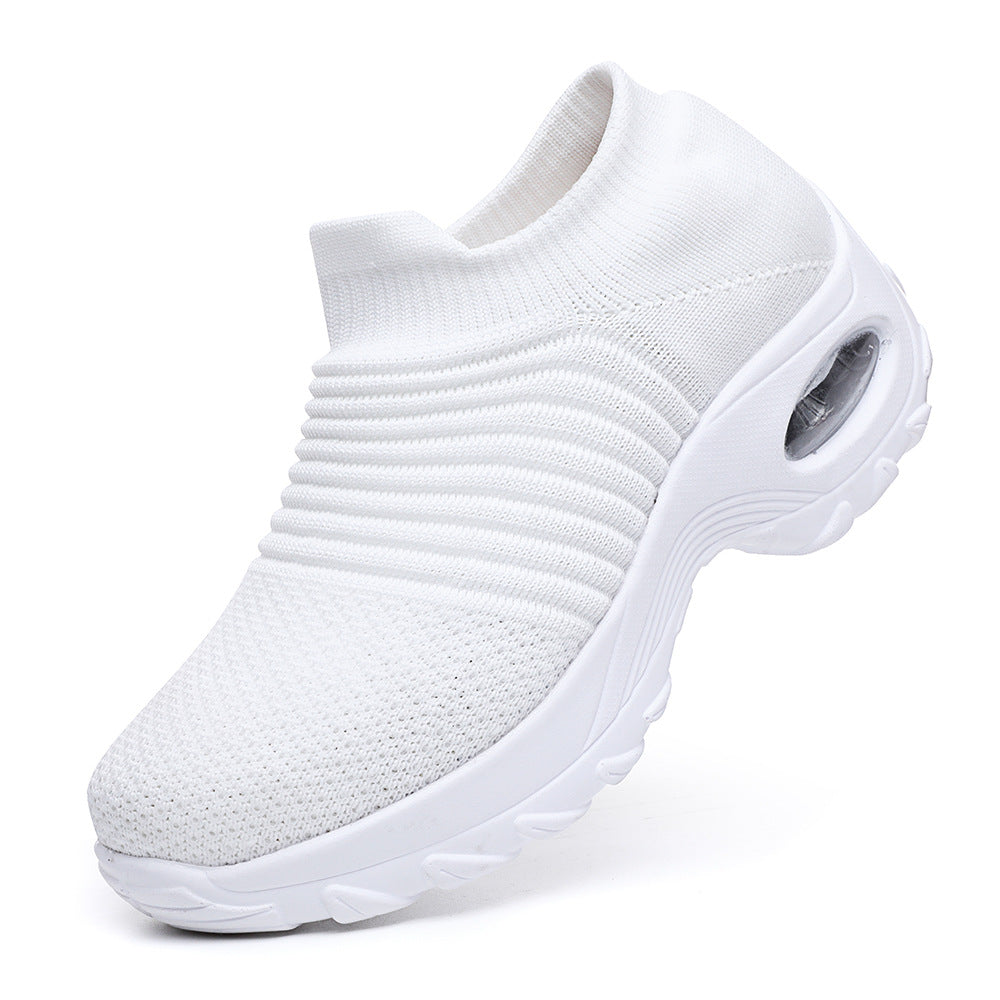Women's Height Increasing Air Cushion Casual Dance Shoes