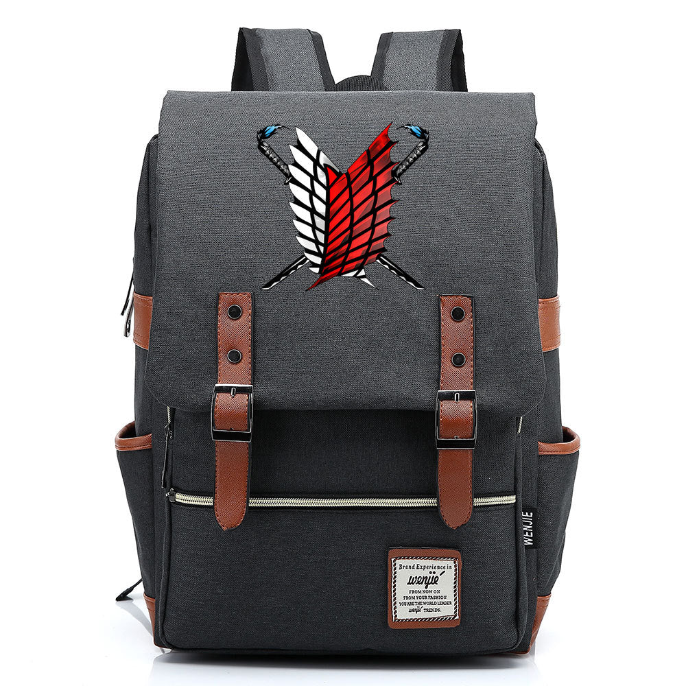 Attack on Titan Casual Backpack for Teens (Unisex)