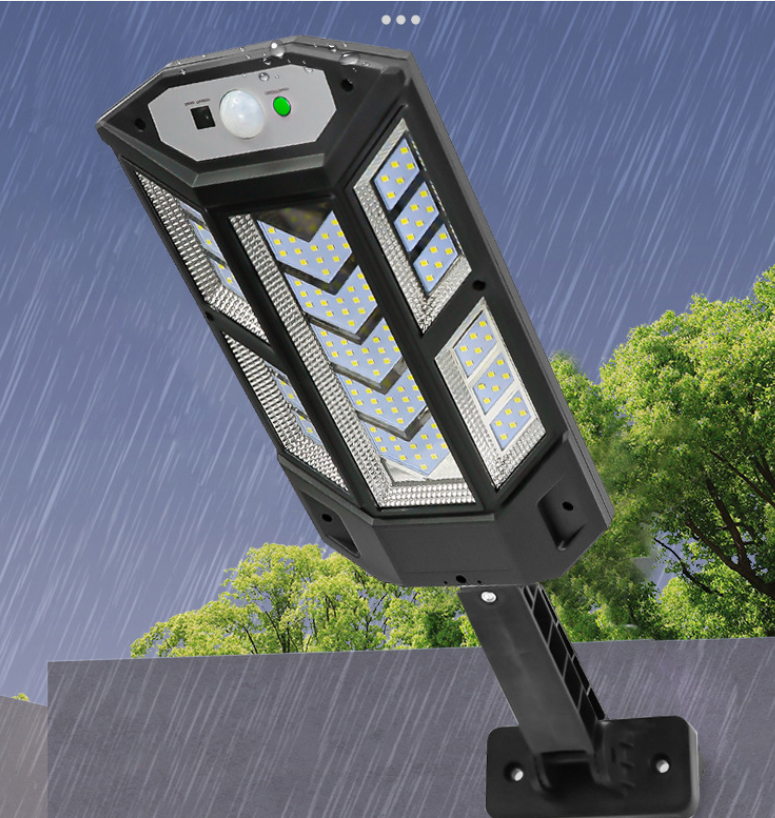Outdoor Solar Wall Light with Remote and Motion Sensor