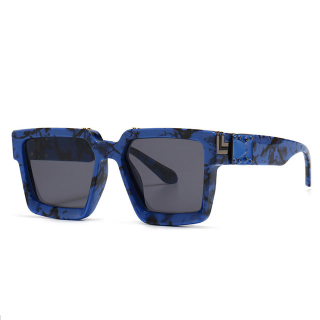Retro Oversized Square Sunglasses for Men and Women