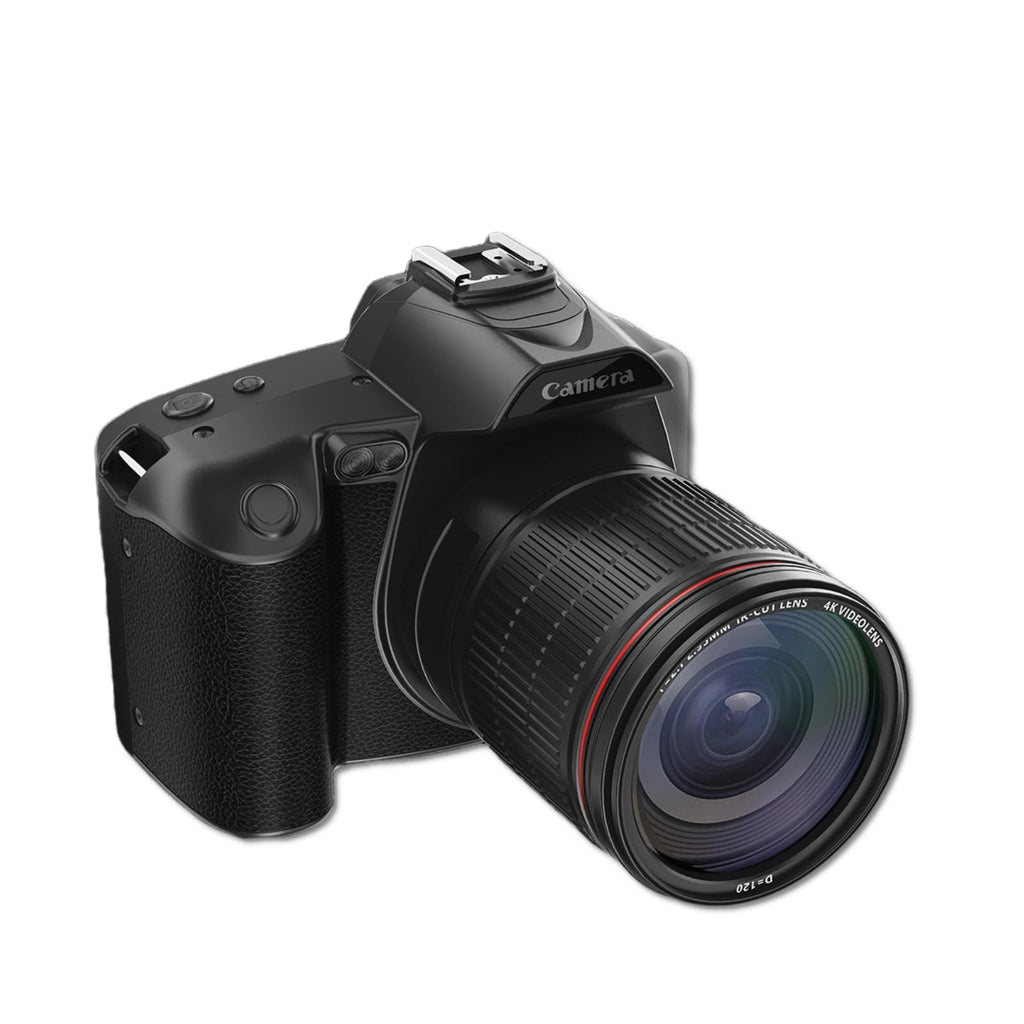 4K Vlogging Camera for YouTube 3 Inch IPS 64MP HD Night Vision Digital Camera for Photography with 16X Digital Zoom Camcorders Video Camera with Dual Cameras