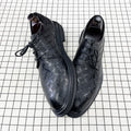 Men's Korean Style Black Leather Business Formal Shoes