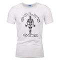 Men's Cotton Muscle Short Sleeve Gym Workout T-Shirt