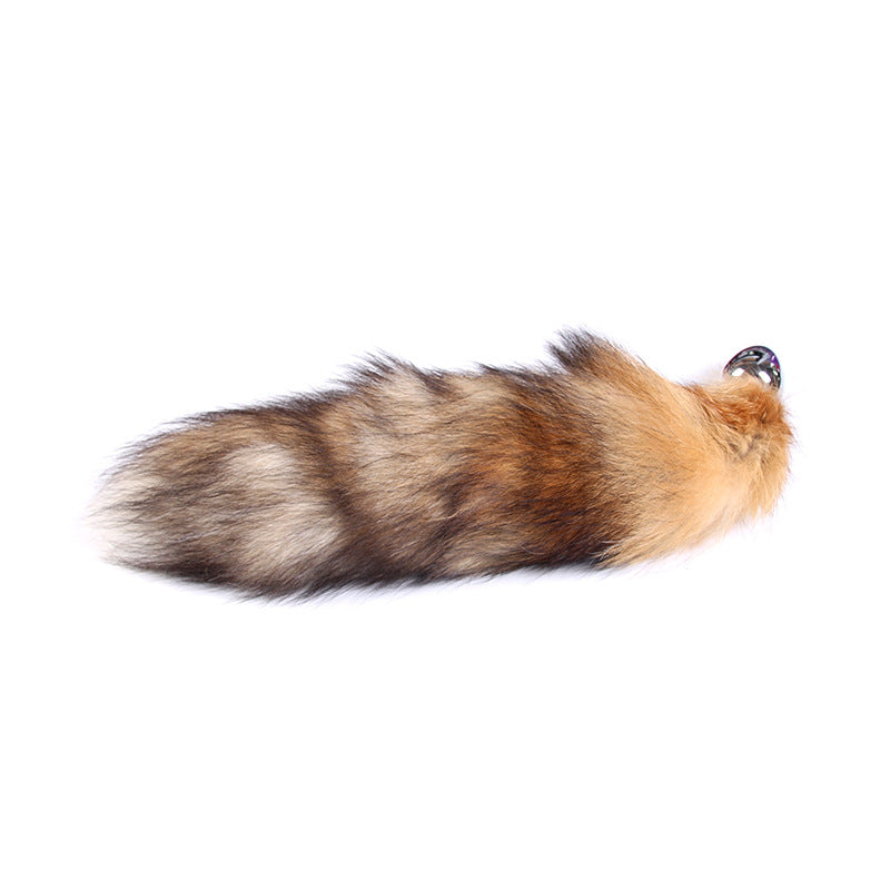 Fox Tail Anal Plug - Metal Pleasure Toy