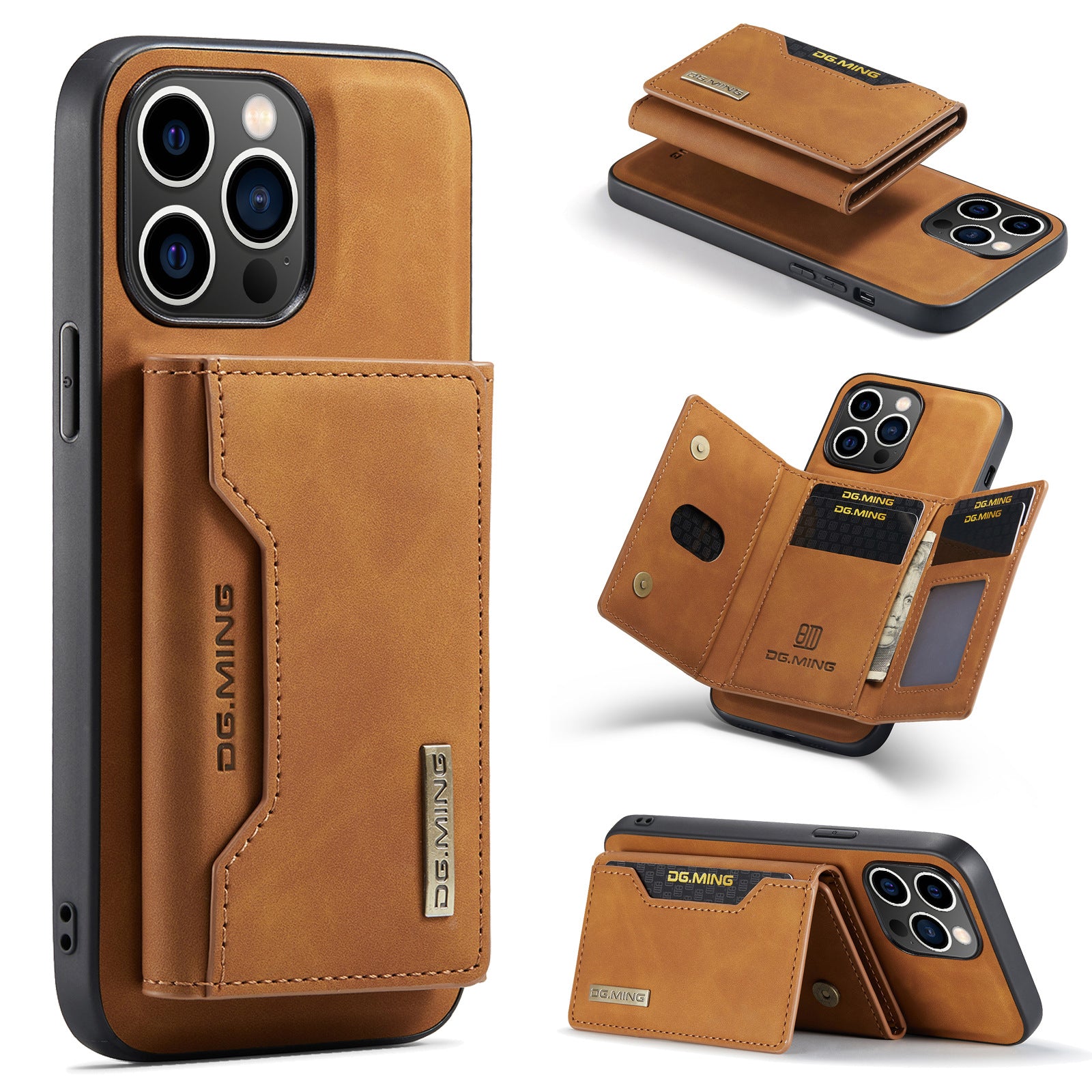 M2 Magnetic Card Case for iPhone 15 Pro Max & 14 Pro Max