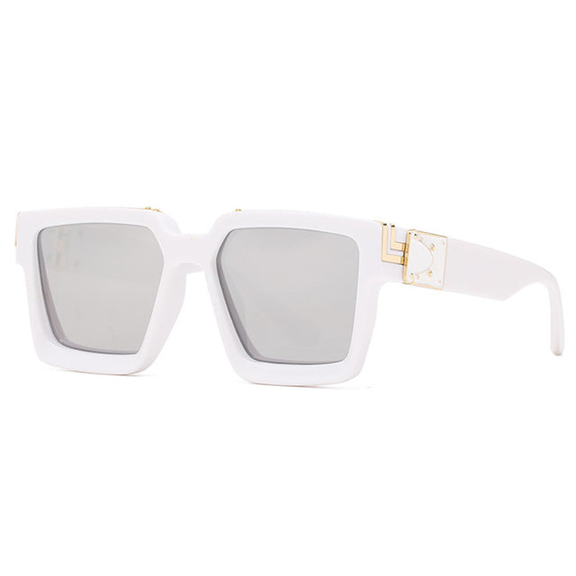 Retro Oversized Square Sunglasses for Men and Women