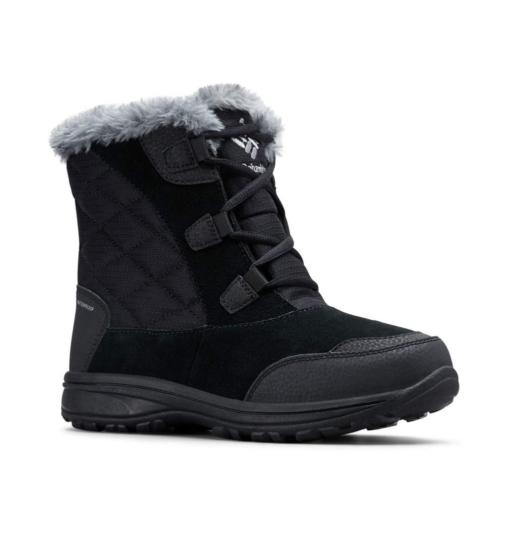 Columbia Womens Ice Maiden Shorty Black/Columbia Grey 7.5