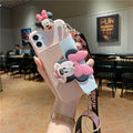 Crossbody Phone Case for iPhone 15/13 with Card Holder