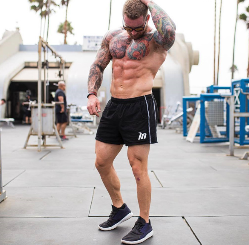 Muscle Boss Men's Summer Breathable Training Shorts