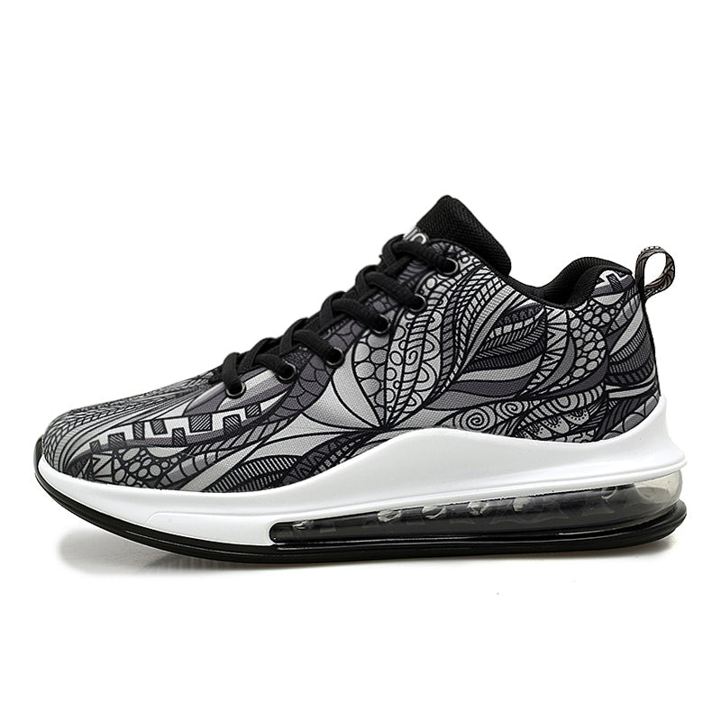 Colorful Low-Top Basketball Sneakers with Air Cushion