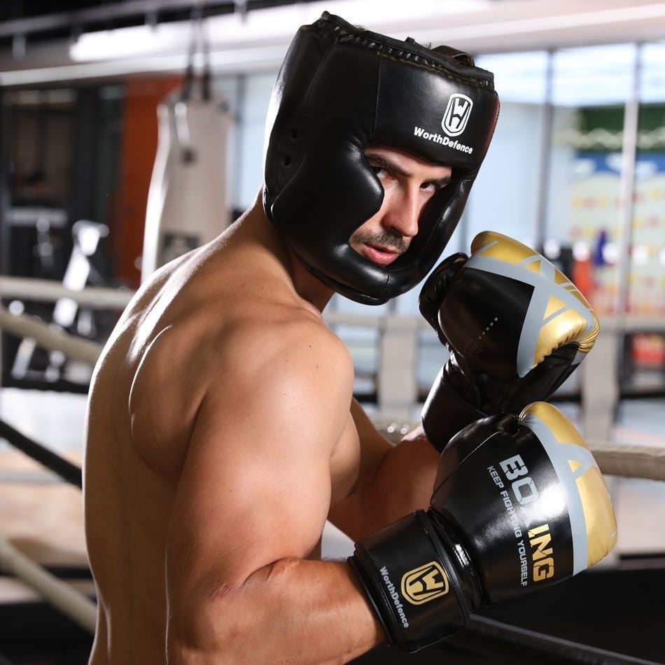 Children's Boxing Headgear for Face Protection Training
