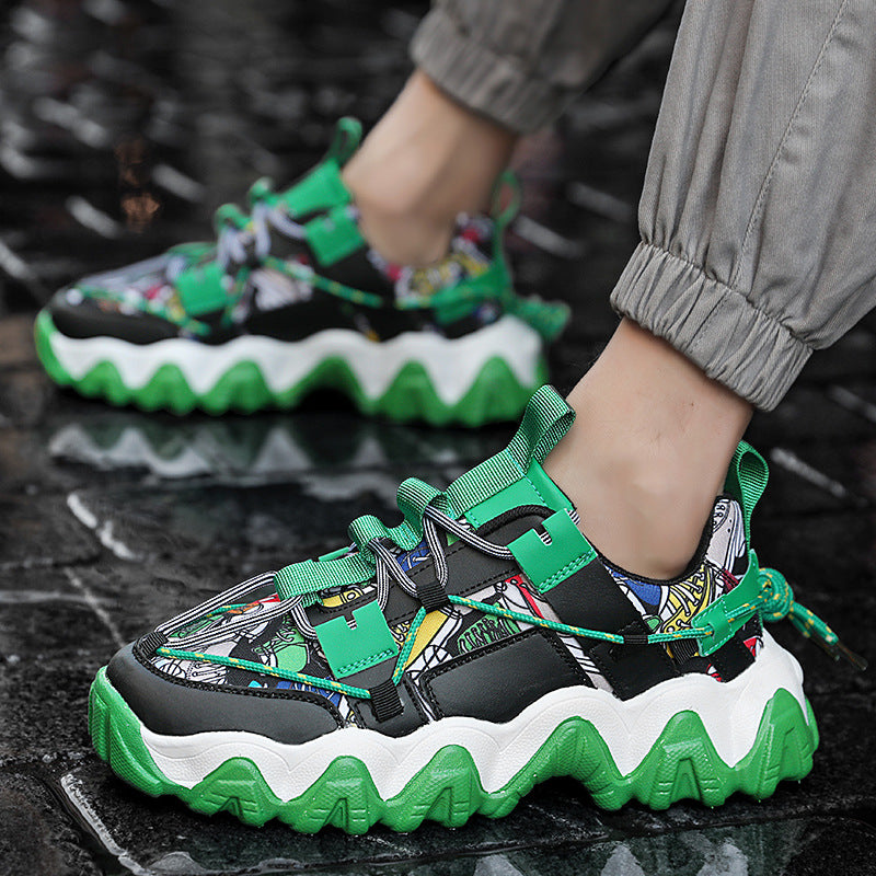 Men's Color Block Casual Sports Shoes (2020 Spring/Fall)