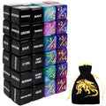 48 PCS MTG Counter Token Dice Abilities Keyword Counters Bulk Creature Stats Buff Magic The Gathering Tokens Dice Set with Bag TCG Card Games Accessories (MTG)