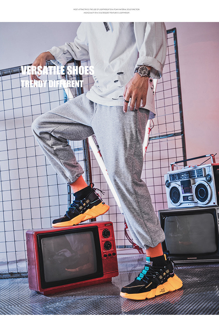 Men's High-Top Sock Sneakers - Stylish Summer 2020