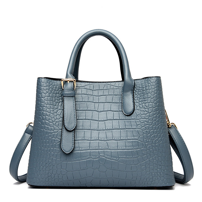 Crocodile Pattern Women's Fashion Handbag