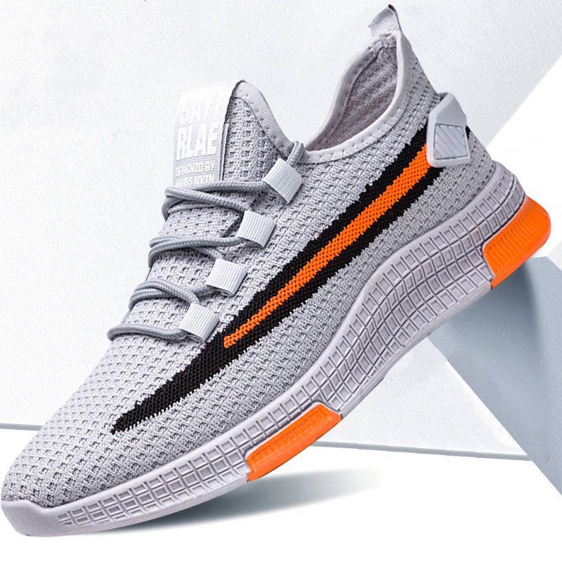 Men's Breathable Canvas Sneakers - Fall Collection