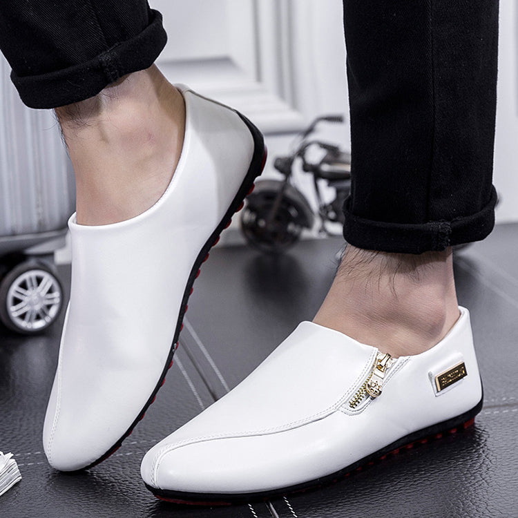 Men's Casual Fashion Slip-on Loafers Leather Shoes