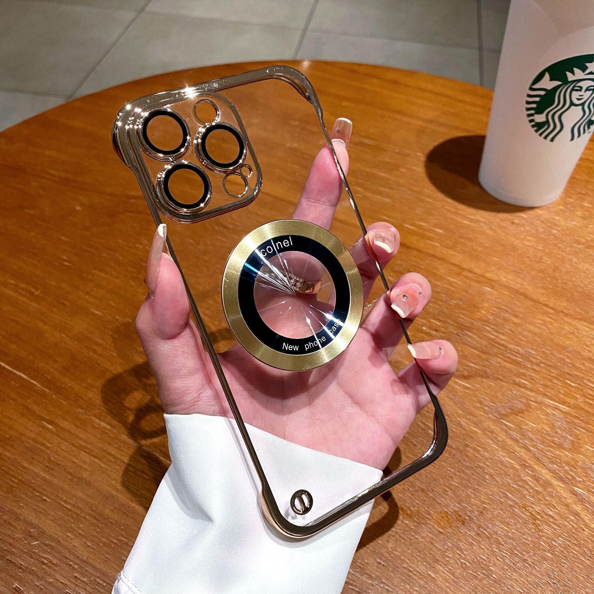 Magnetic Lens Phone Case for iPhone 12/13/15