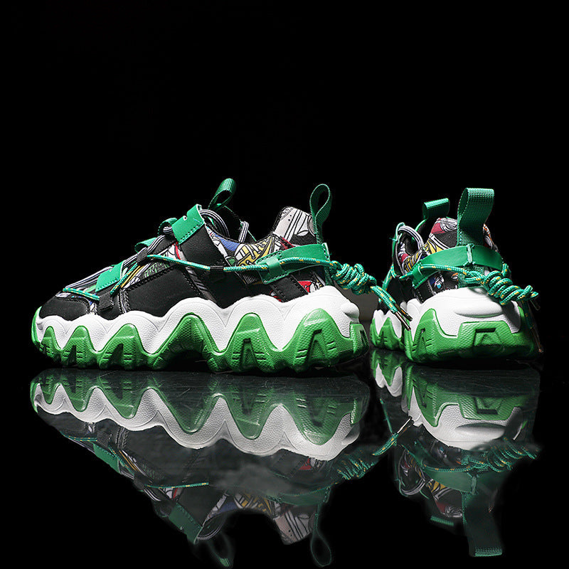 Men's Color Block Casual Sports Shoes (2020 Spring/Fall)